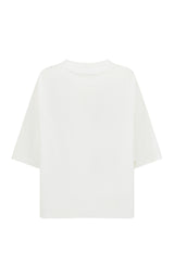 AJJA Oversized Tee Snow