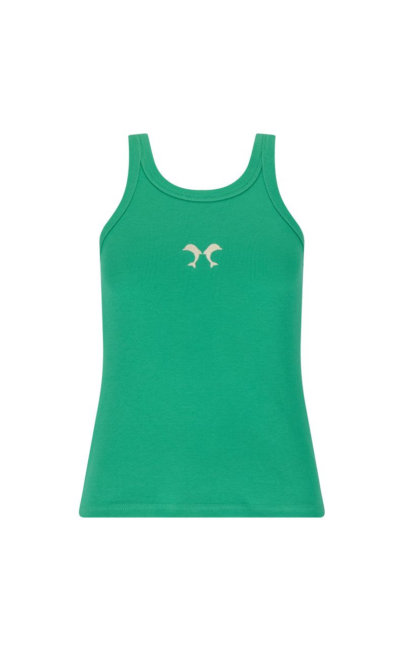 Dolphine Tank Tropical Green