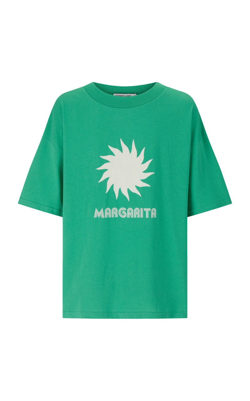 Margarita Oversized Tee Tropical Green