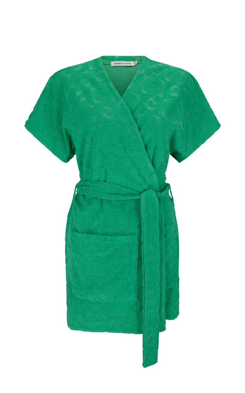 Cruise Kimono Tropical Green