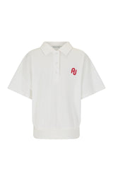 AJ Waffle Short Sleeve Sweatshirt Snow