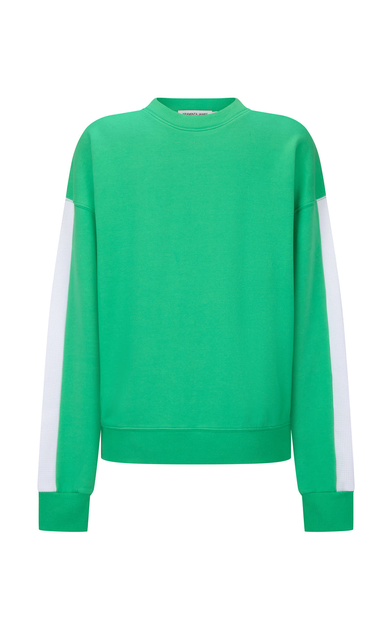 AJ Essential Sweatshirt Tropical Green