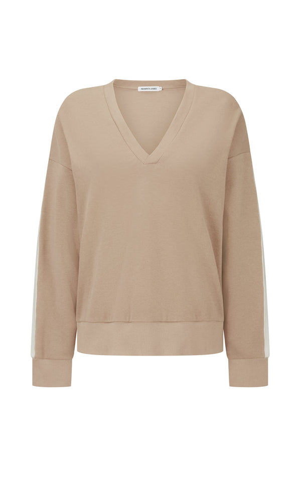 Serafina Knit Sweater Macadamia