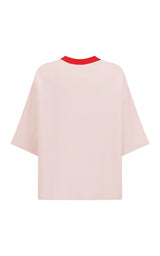 Vacanza Short Sleeve Tee Ballet Pink