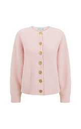 Aimes Shell Cardigan Ballet Pink