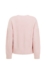 Aimes Shell Cardigan Ballet Pink