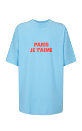 Je T'aime Tee Ice Blue