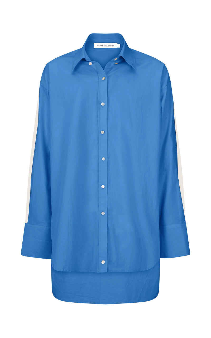 AJ Essential Shirt French Blue