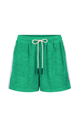 AJ Essential Terry Short Tropical Green