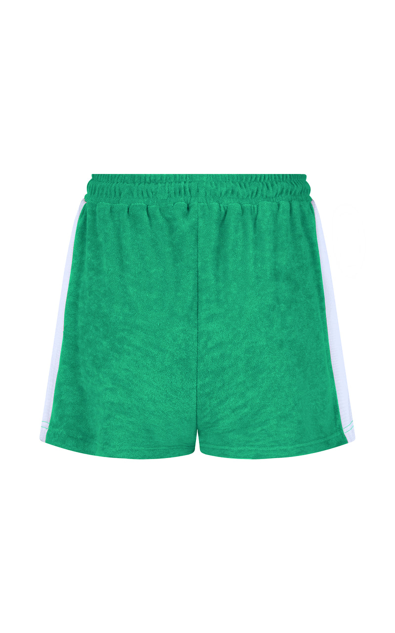 AJ Essential Terry Short Tropical Green