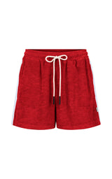 AJ Essential Terry Short Burgundy