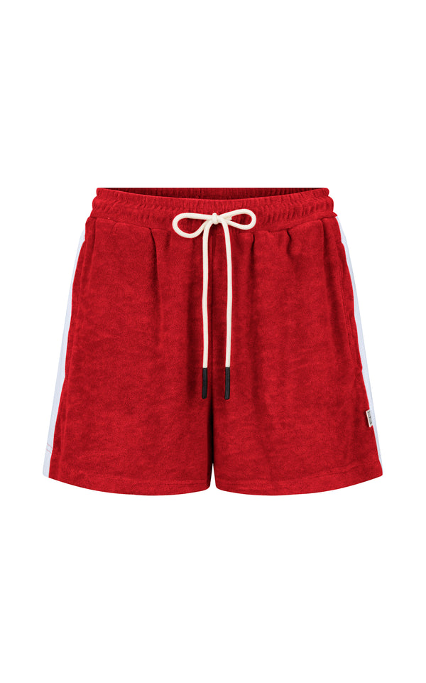 AJ Essential Terry Short Burgundy