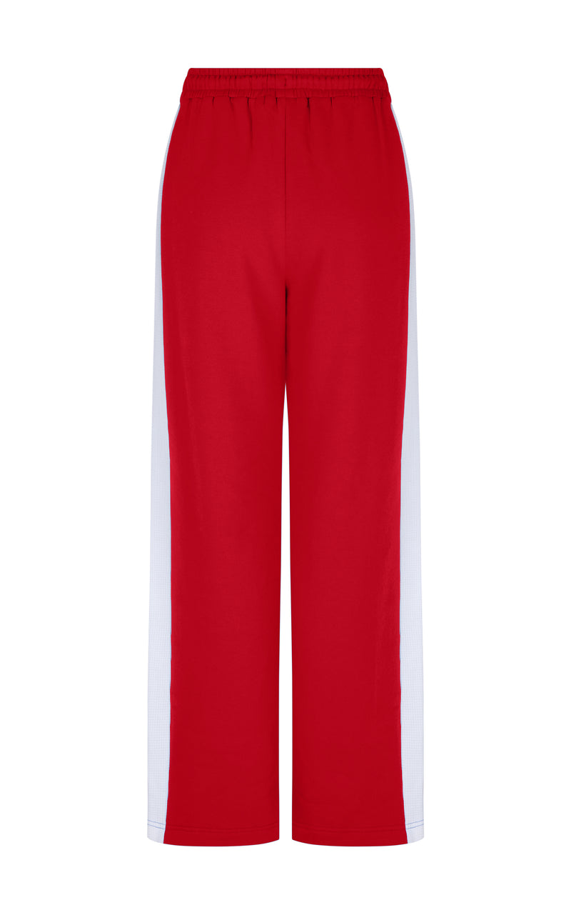 AJ Essential Trackpant Burgundy