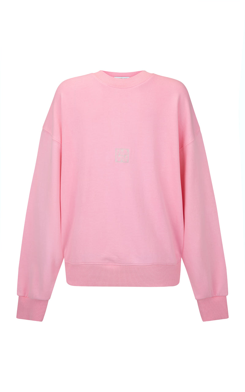 Monogram Classic Sweatshirt Pink