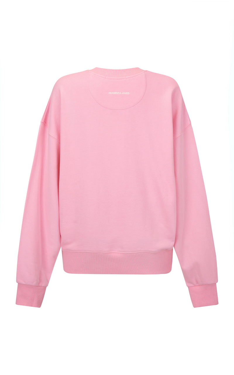 Monogram Classic Sweatshirt Pink