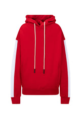 AJ Essential Hoodie Burgundy