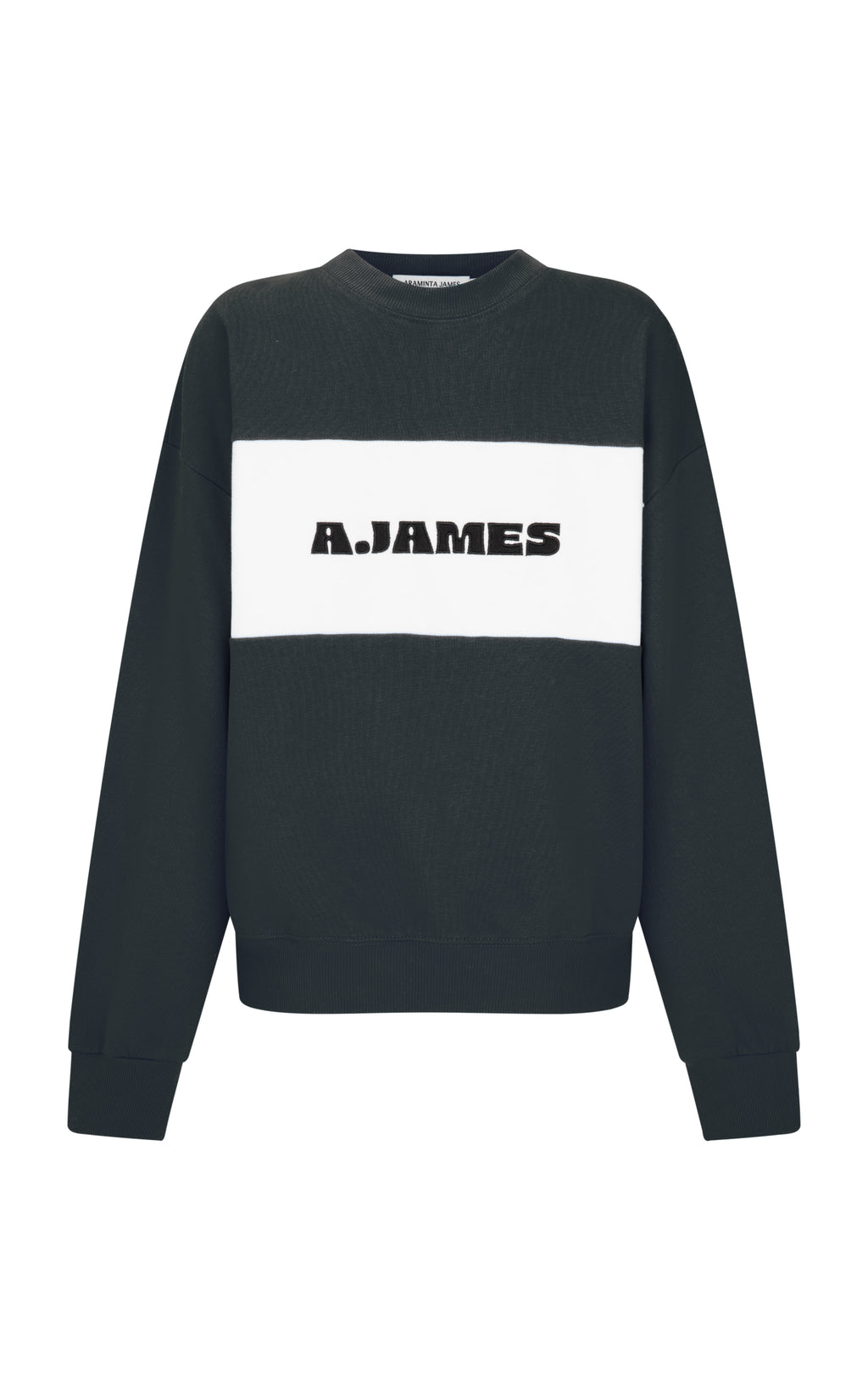 A James Sweatshirt Washed Black – Araminta James