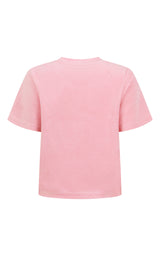 Cin Cin Terry Top Candy Pink