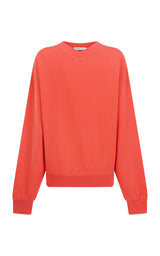Palmera V Neck Sweatshirt Soft Coral