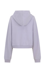 A James Zip Hoodie Lavender