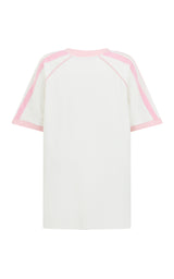 James College Waffle Tee Snow
