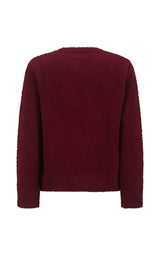 Sherpa Cardigan Chocolate Truffle