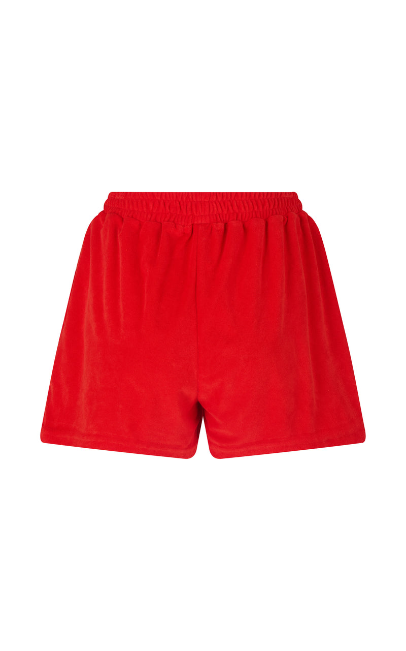 Tropiques Terry Short Apple Red