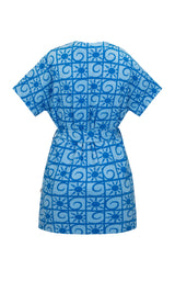 Sunseeker Terry Kimono Cornflower