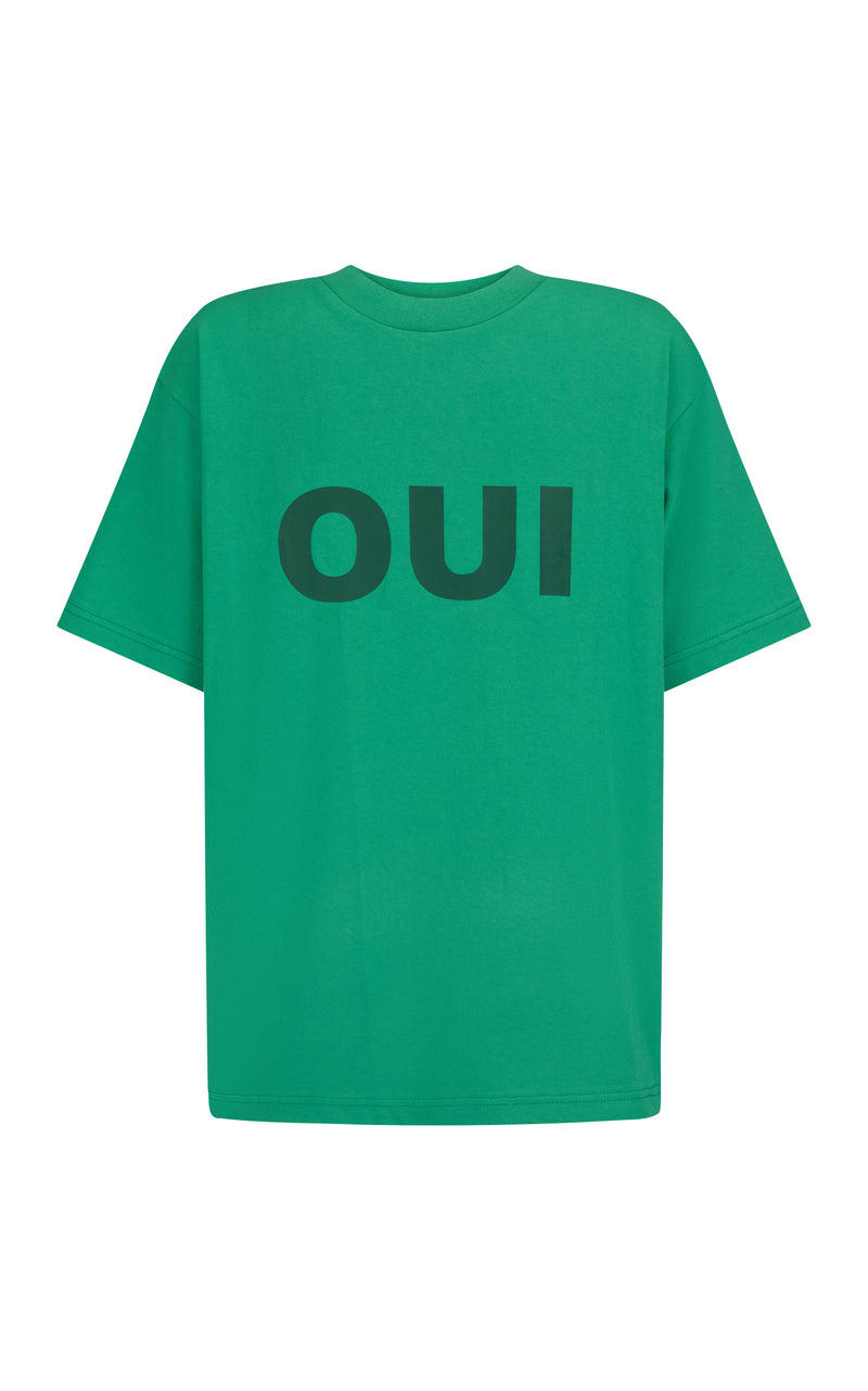 Parisienne Tee Tropical Green