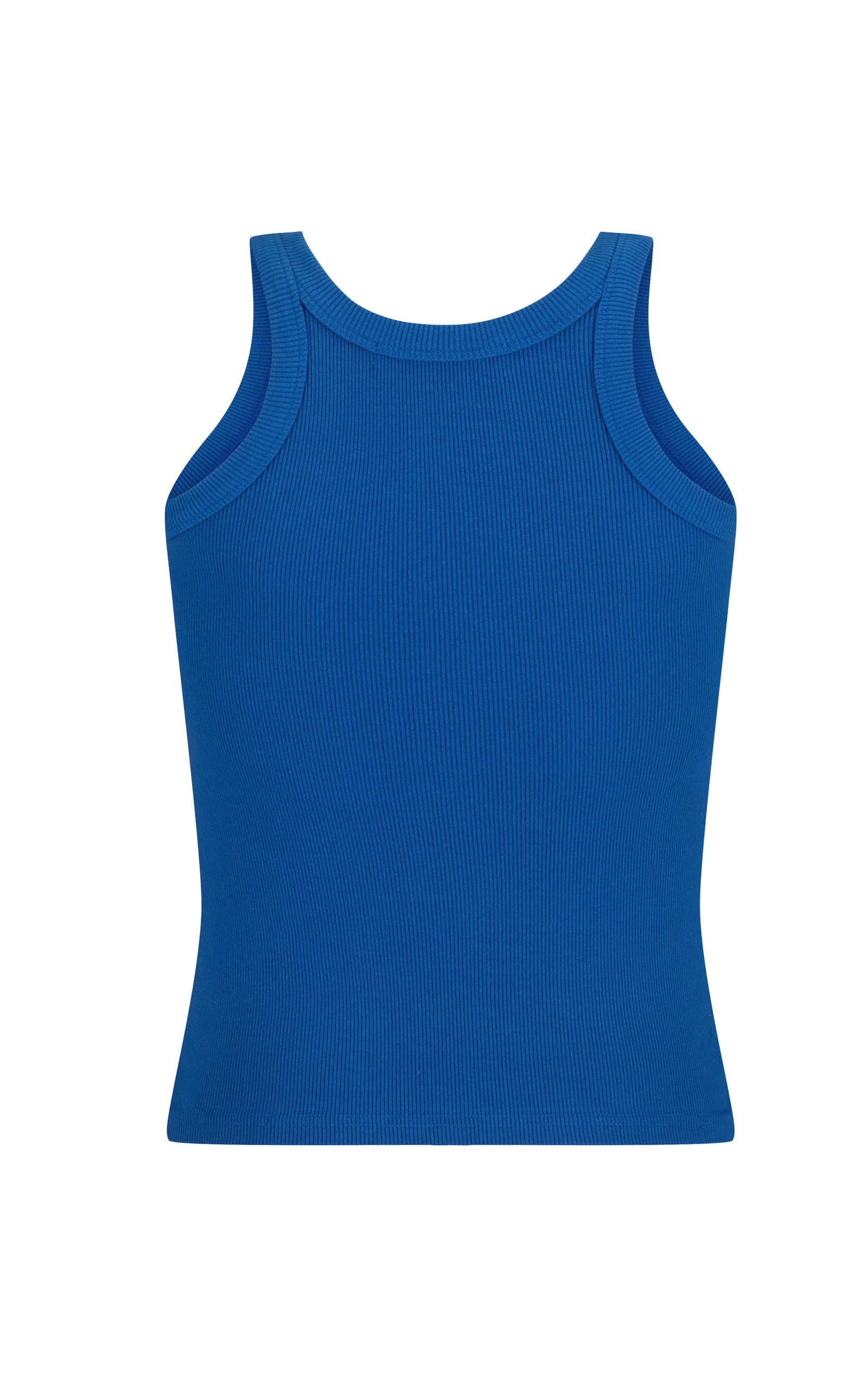 CFCL POTTERY SLEEVELESS TOP ブルー 青 POTTERY SLEEVELESS BUST FLARE DRESS