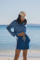 AJ Essential Terry Short French Blue