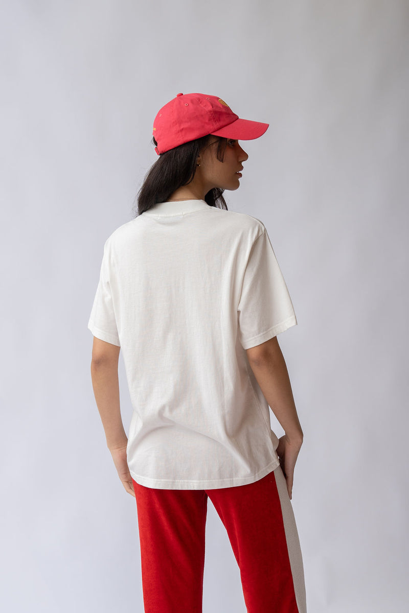 French Tennis Tee Warm White