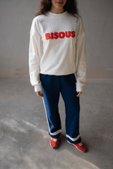 Bisous Sweatshirt Snow