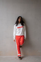 Maya Knit Pant Lobster Red