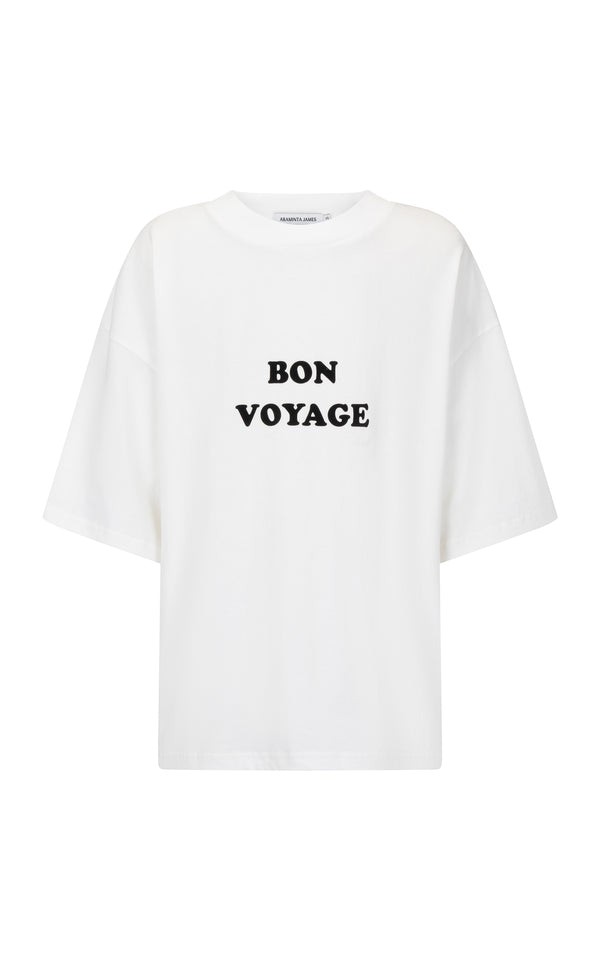 Bon Voyage Tee Snow