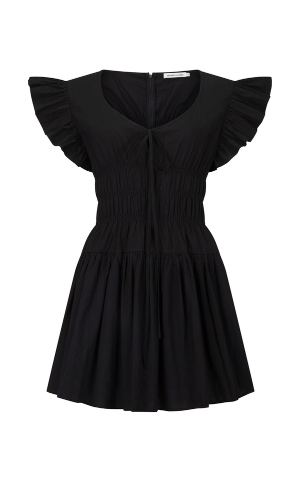 Delfina Mini Dress Noir