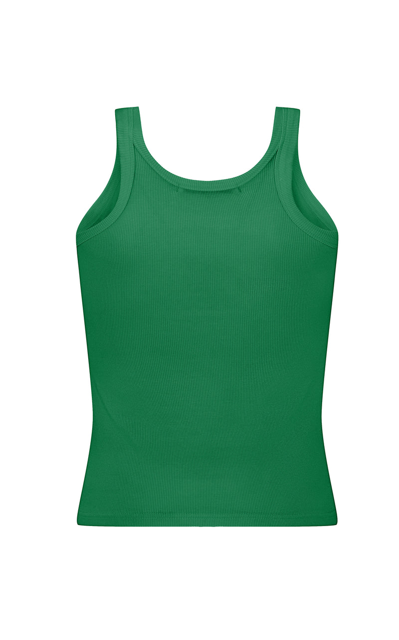 Monogram Tank Deep Green