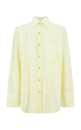 AJ Cotton Shirt Pastel Yellow