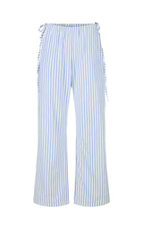 AJ Stripe Pant Sky Blue