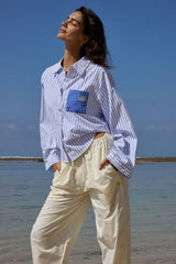 AJ Barrel Pant Coconut