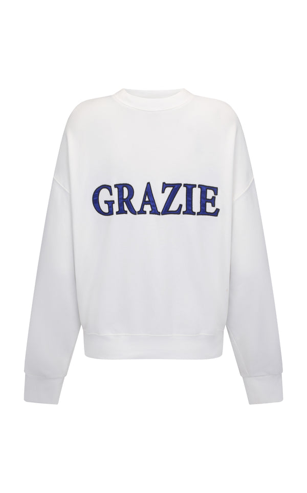 Grazie Sweatshirt Warm White