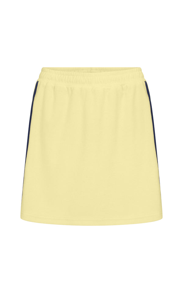 Voyage Terry Skirt Lemon Cream