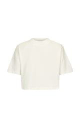 Cropped Tee Warm White