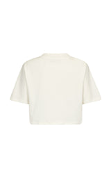 Cropped Tee Warm White