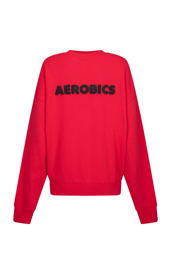 Aerobics Sweatshirt Tulip Red