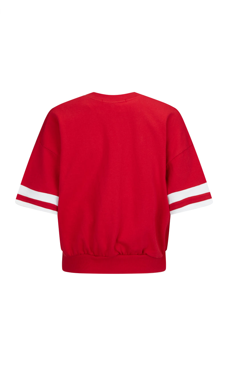 French Tennis Shirt Cherry