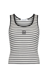 Mio Tank Noir Stripe