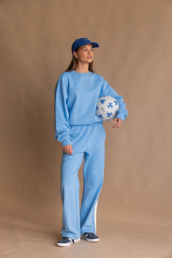 Saint Tropez Trackpant Periwinkle