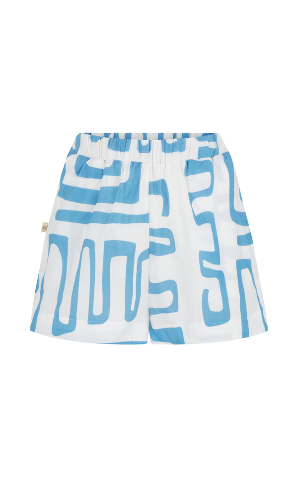 Morocco Short French Blue