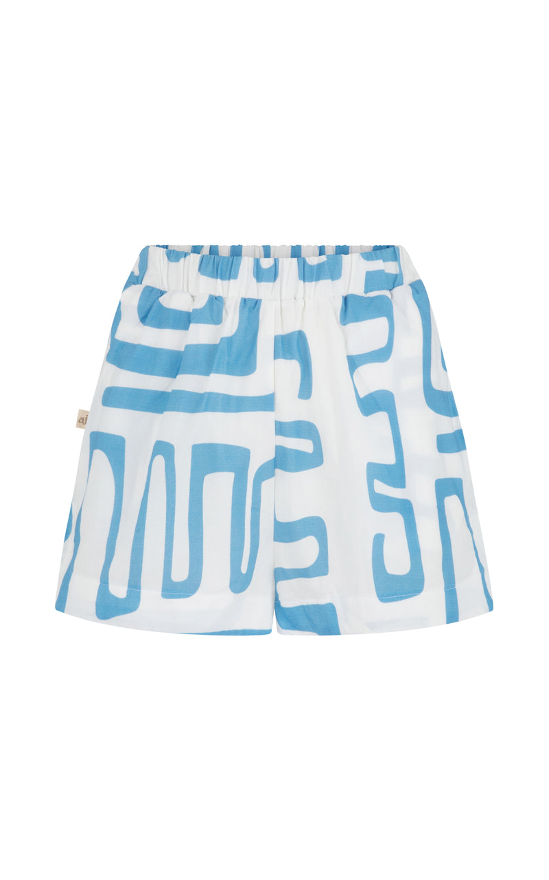 Morocco Short French Blue